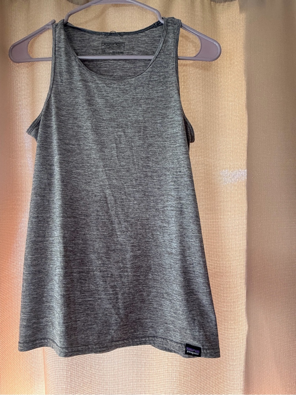 Patagonia Gray Women's Tank Top - Heathered Gray